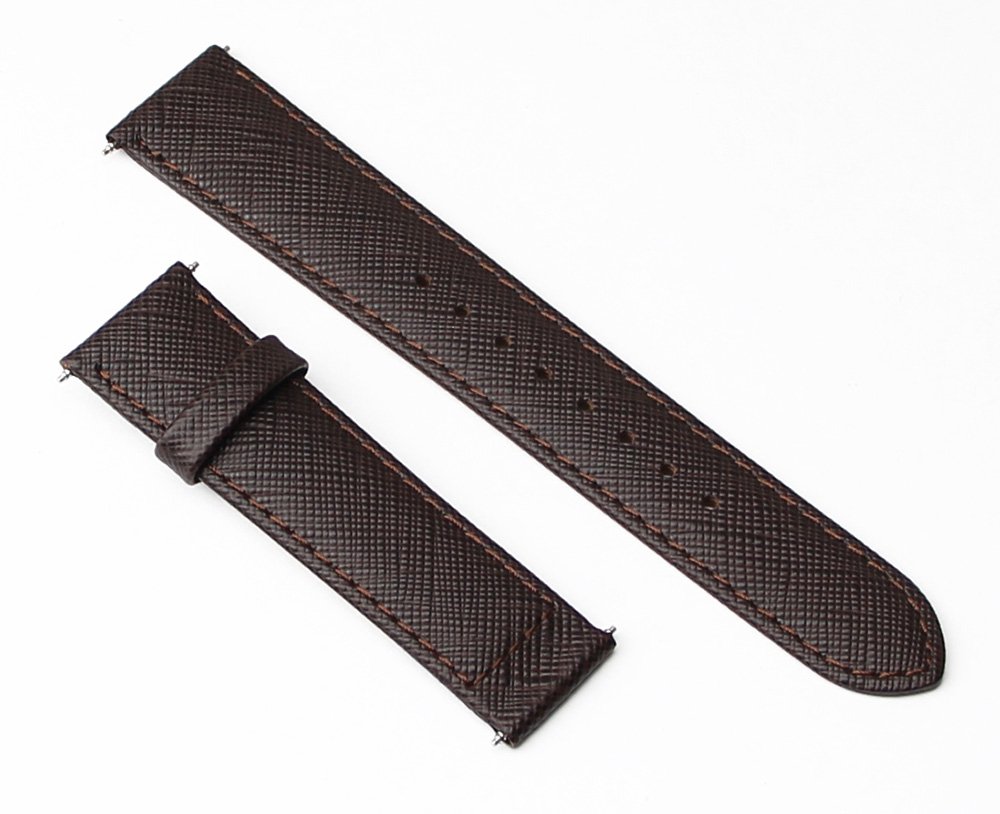 LD strap 18-16 BR Saffian, кожаный ремешок L'Duchen