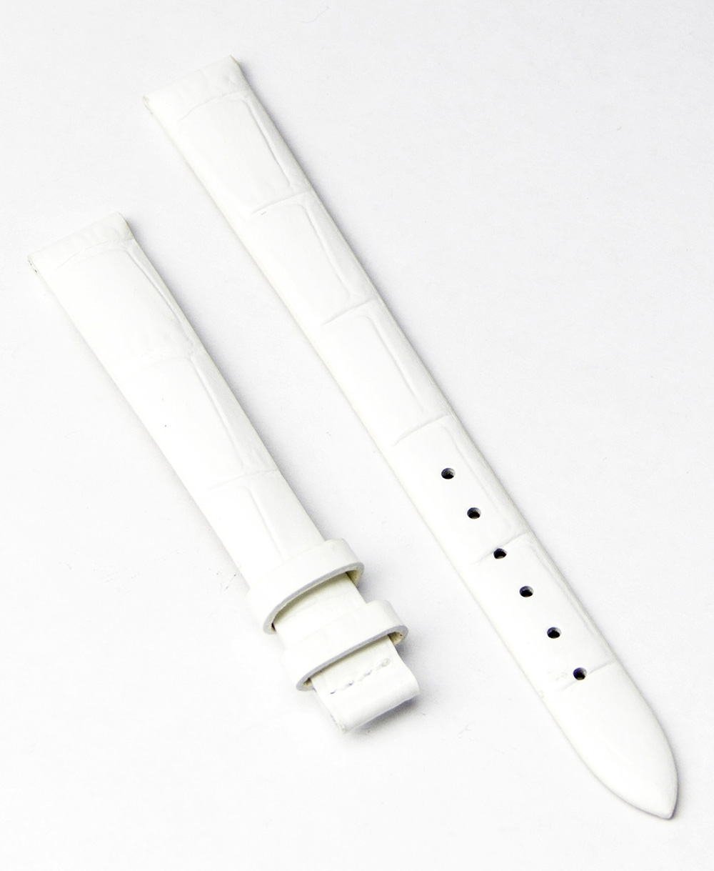 LD strap 12-10 WH, кожаный ремешок L'Duchen