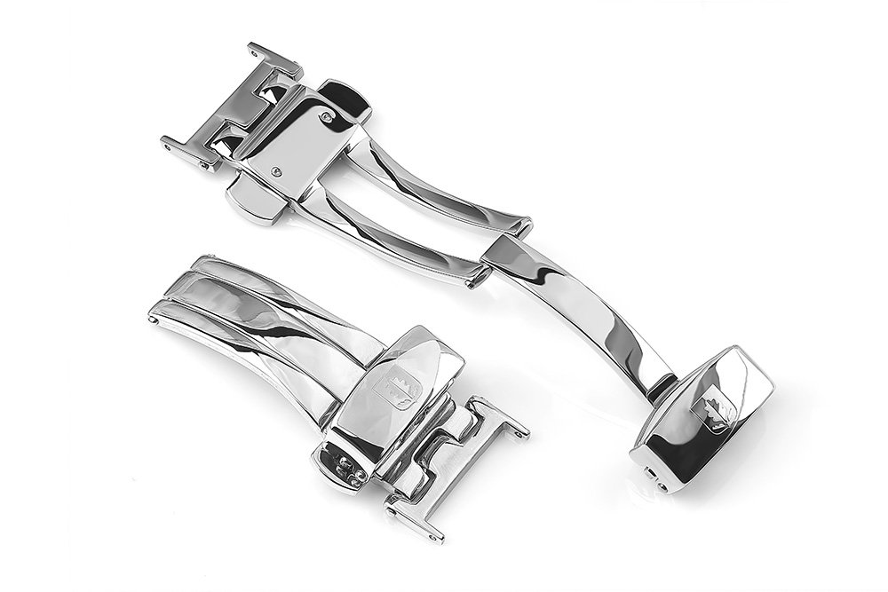 LD 16 single WH, застежка бабочка с кнопкой для ремешка L'Duchen