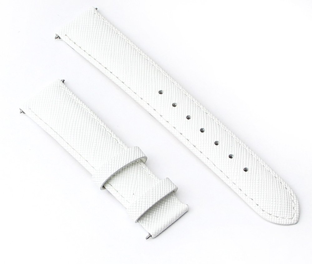 LD strap 18-16 WH Saffian, кожаный ремешок L'Duchen